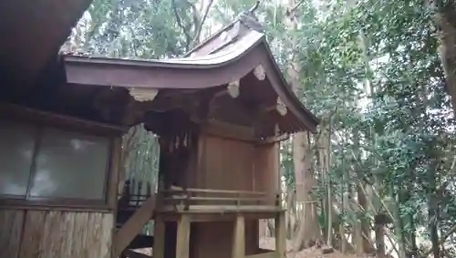谷越神社の本殿・本堂