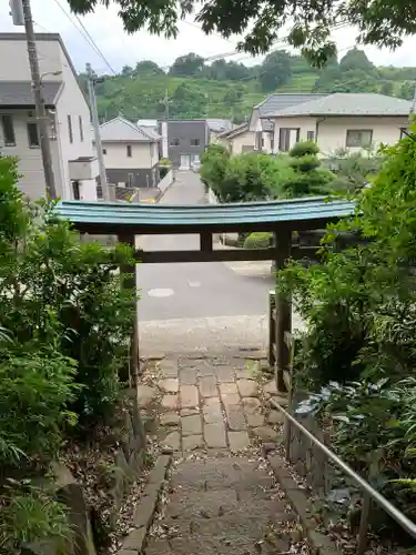 市方神社の鳥居