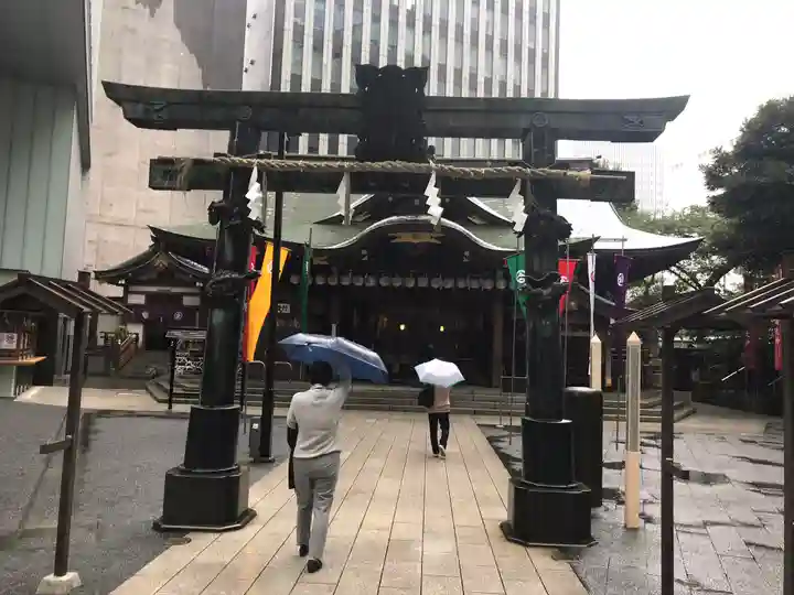 虎ノ門金刀比羅宮の鳥居