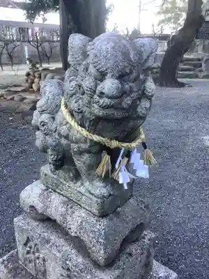 天神社（勝川町）の狛犬
