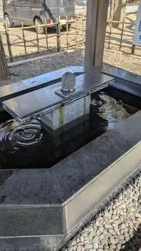 新琴似神社の手水舎