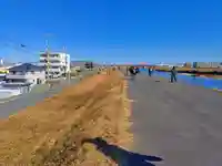 十軒神社の景色