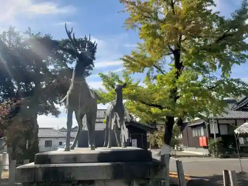 立木神社の狛犬