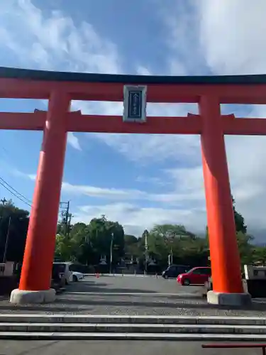 富士山本宮浅間大社の鳥居