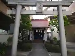 梅島天満宮の鳥居