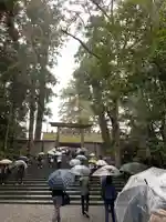 伊勢神宮内宮(皇大神宮)の景色