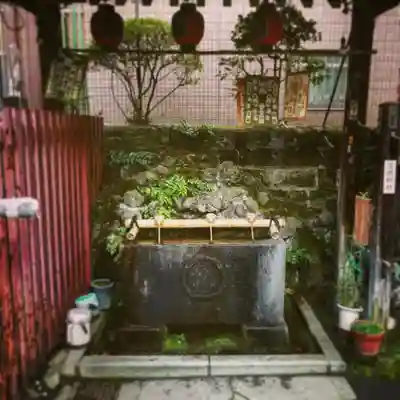 柳森神社の手水舎