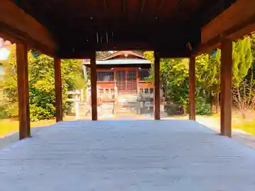 子安神明社(大留町6)の本殿・本堂