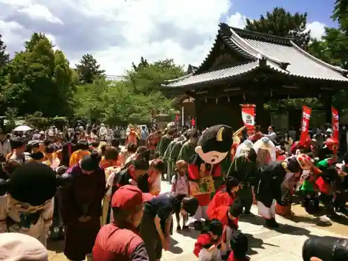 道明寺天満宮のお祭り