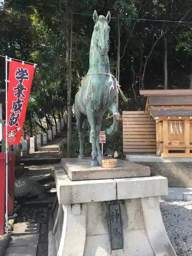 神前神社の狛犬