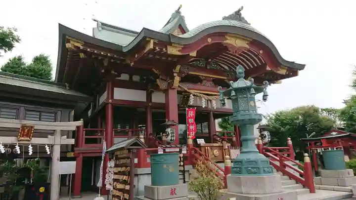 羽田神社の本殿・本堂
