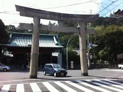 静岡浅間神社の鳥居