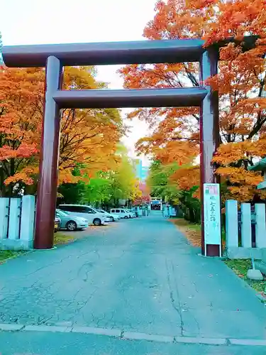 豊平神社の鳥居