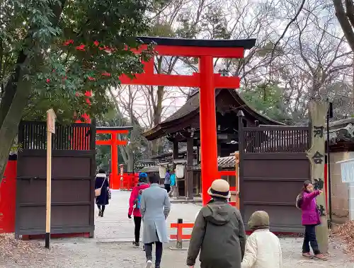 賀茂御祖神社（下鴨神社）の鳥居