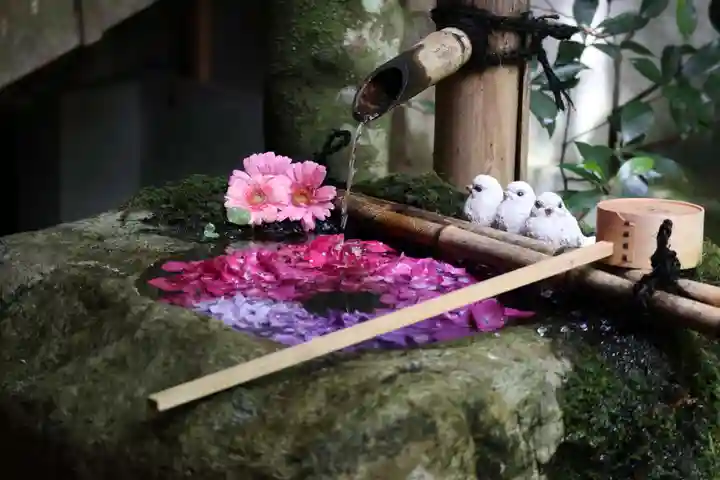 柳谷観音 楊谷寺の手水舎