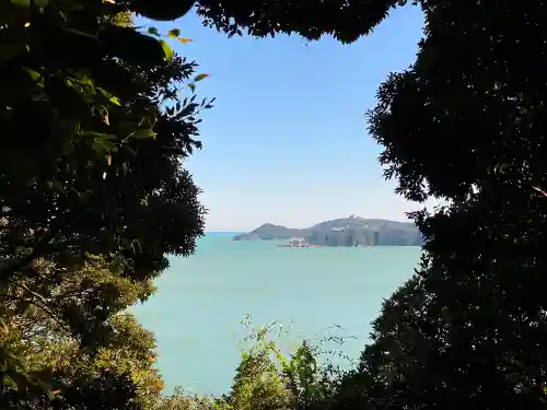 伊射波神社の景色