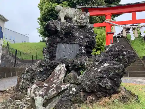 椎名神社の狛犬