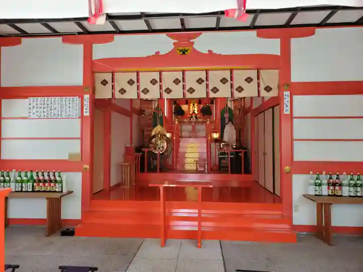 四宮神社の本殿・本堂