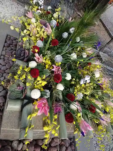 大歳神社の手水