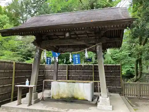 報徳二宮神社の手水舎