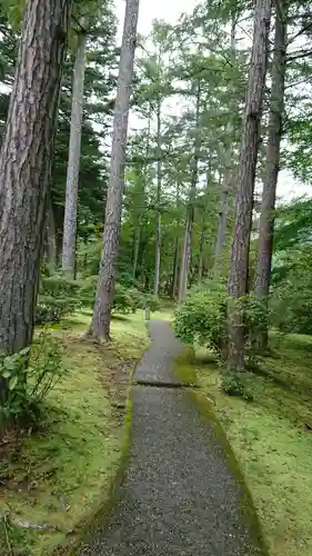 古峯神社の庭園