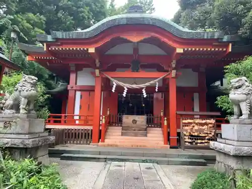 自由が丘熊野神社の本殿・本堂