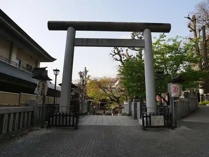 五條天神社の鳥居