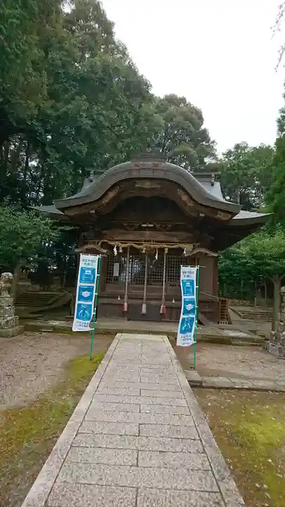 綾部八幡宮の本殿・本堂