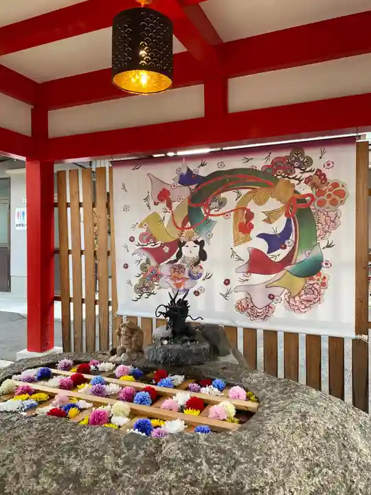 別小江神社の手水舎