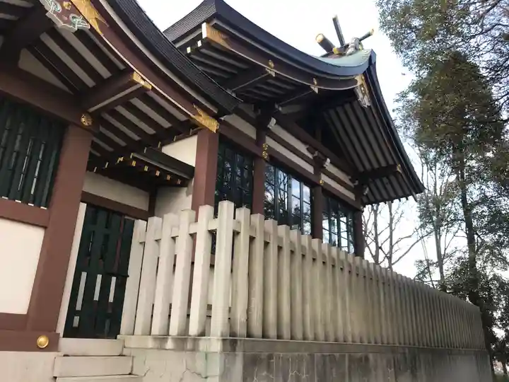 赤塚氷川神社の本殿・本堂