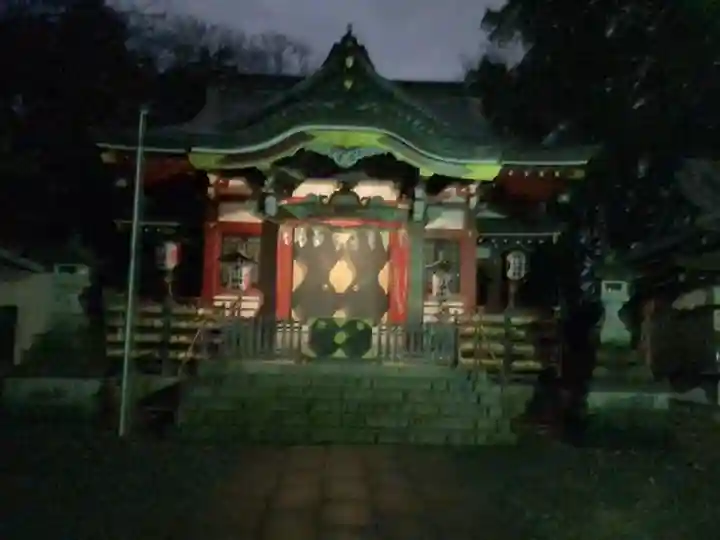 南沢氷川神社の本殿・本堂