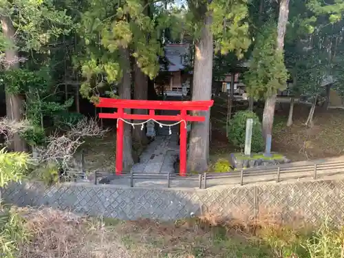 須山浅間神社の鳥居