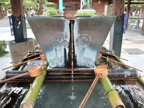 櫛田神社の手水舎
