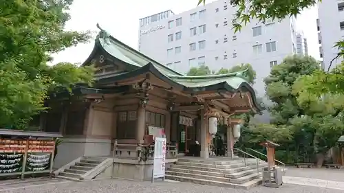 坐摩神社の本殿