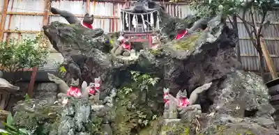 飛木稲荷神社の狛犬