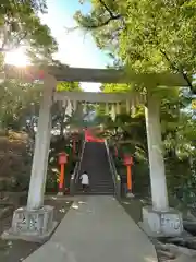 穴八幡宮の鳥居