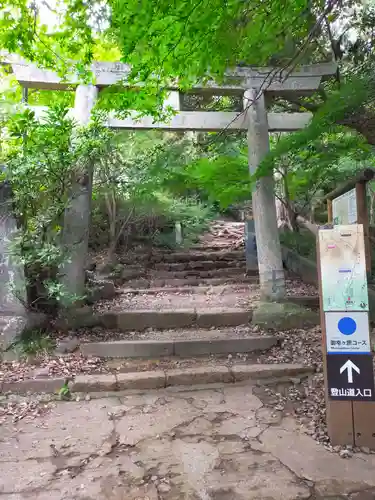 筑波山神社の鳥居