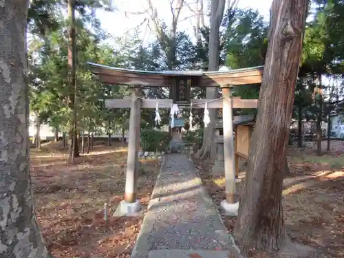 筑摩神社の鳥居