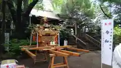 諏方神社のお祭り