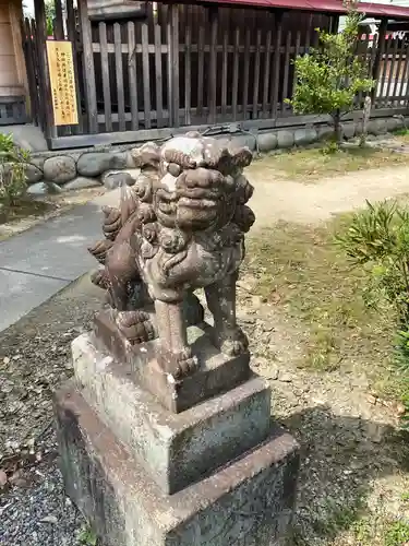 大神神社（花池）の狛犬