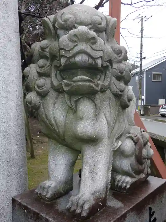 大森神社の狛犬