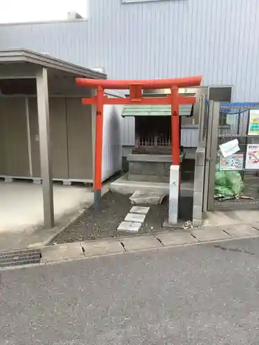 松林嶋稲荷神社の鳥居