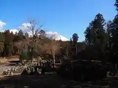 人穴浅間神社の景色