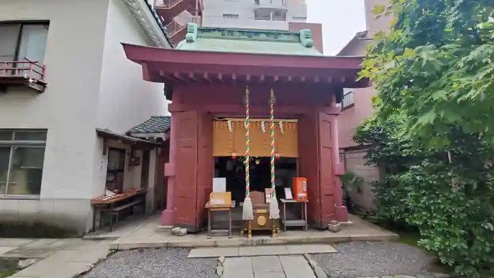 笠間稲荷神社 東京別社の本殿・本堂