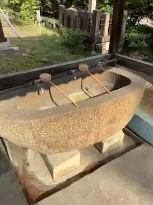 比良賀神社の手水舎