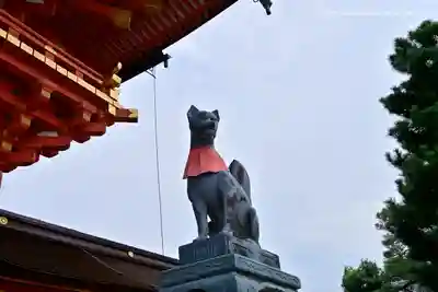 伏見稲荷大社の狛犬