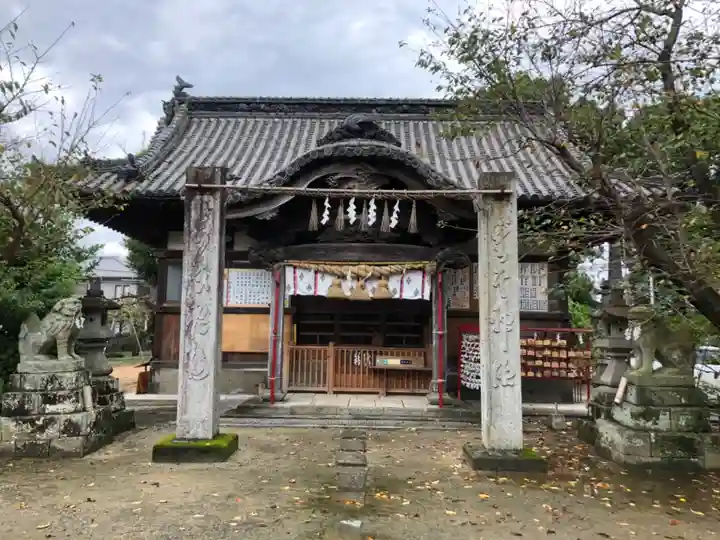 鴨島八幡神社の本殿・本堂