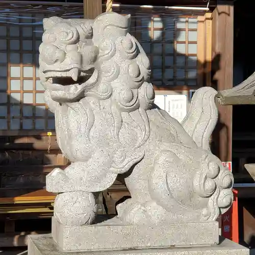 美波多神社の狛犬