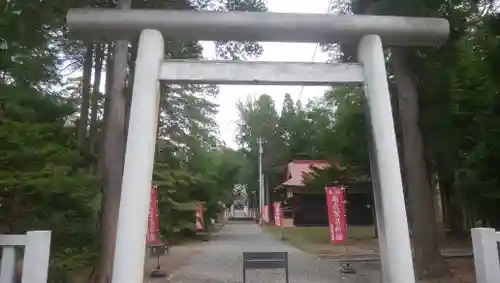 長沼神社の鳥居