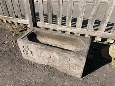 八杉神社の手水舎